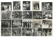 Lot of Twenty 10" x 8" Glossy Photos With Shemp as Third Stooge, From Various Films & Public Appearances -- One Photo Trimmed, Overall Very Good Condition -- List of 15 Films at NateDSanders.com